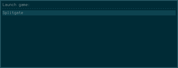 Rofi med mitt Steam-plugin